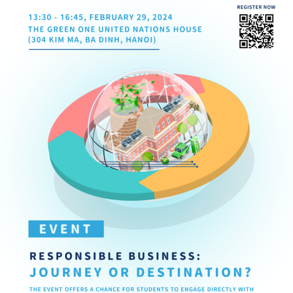 EVENT “Responsible Business: JOURNEY OR DESTINATION?” at The Green One United Nations House