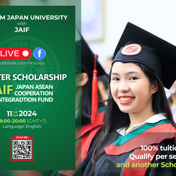 SEMINAR OF JAIF SCHOLARSHIP FOR MASTER STUDENT IN VJU