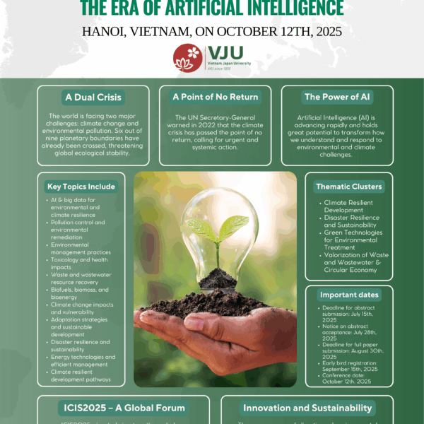 CALL FOR PAPERS – The 1st International Conference on Innovation and Sustainability (ICIS2025)