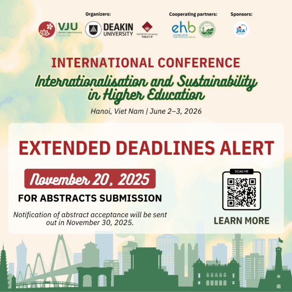 [ICIS2026] EXTENDED DEADLINE FOR ABSTRACT SUBMISSION