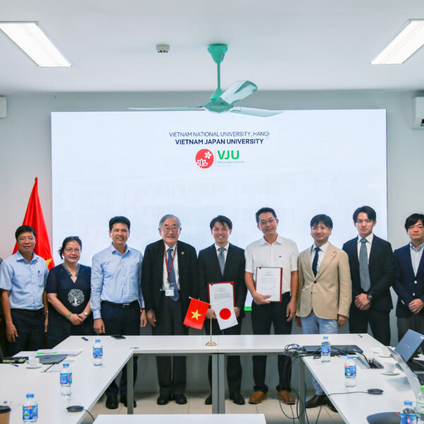 TRƯỜNG ĐẠI HỌC VIỆT NHẬT VÀ JICA KÝ BIÊN BẢN CUỘC HỌP VỀ DỰ ÁN TC3
